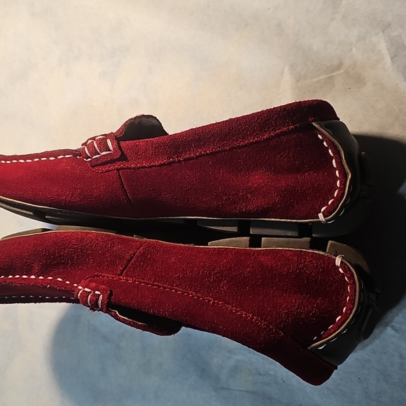 Alfani Leather Red Suede Men\'s Loafers main image 7